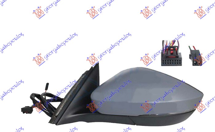 ΚΑΘΡΕΦΤΗΣ ΗΛΕΚΤ. ΘΕΡΜΑΙΝ. ΗΛ. ΑΝΑΚΛ.& ΜΕ ΜΝΗΜΗ ΒΑΦΟΜ. (ΜΕ ΦΛΑΣ & ΦΩΣ ΑΣΦΑΛ. & BLIS) (17 PIN) (Α ΠΟΙΟΤΗΤΑ) (CONVEX GLAS) ΑΡ