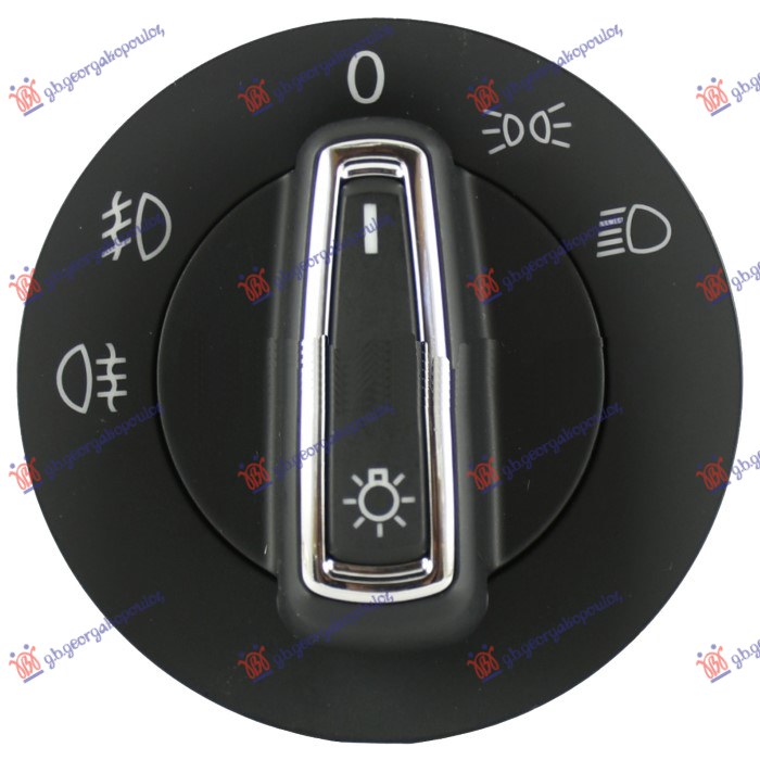 ΔΙΑΚΟΠΤΗΣ ΦΩΤΩΝ ΜΕ ΠΡΟΒΟΛΕΙΣ (Χρώμιο) (10pin)