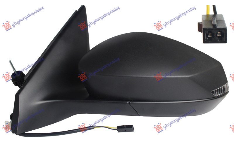 ΚΑΘΡΕΦΤΗΣ ΜΗΧΑΝΙΚΟΣ (ΜΕ ΦΛΑΣ LED) (Α ΠΟΙΟΤΗΤΑ) (CONVEX GLASS) ΑΡ