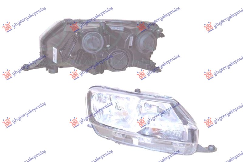 ΦΑΝΟΣ ΕΜΠΡΟΣ ΗΛΕΚΤΡΙΚΟΣ (LED/H7/H7) 2017- (VALEO) ΔΕΞ