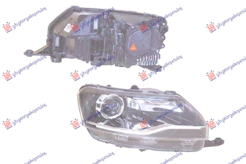 ΦΑΝΟΣ ΕΜΠΡΟΣ Bi-XENON 17 – (VALEO) ΔΕΞ