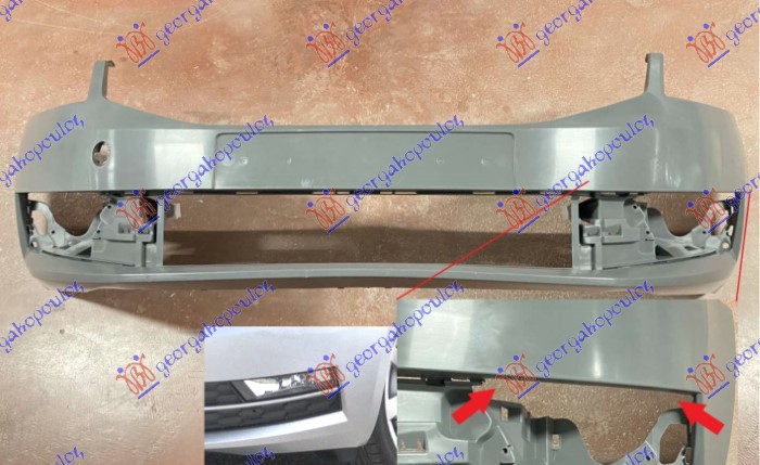 ΠΡΟΦΥΛΑΚΤΗΡΑΣ ΕΜΠΡΟΣ ΒΑΦΟΜΕΝΟΣ (ΜΕ ΤΡΥΠΕΣ ΓΙΑ ΠΡΟΒΟΛΕΙΣ) (ΜΕ ΣΗΜΑΔΙΑ ΚΟΠΗΣ ΓΙΑ PDC) (Α ΠΟΙΟΤΗΤΑ)