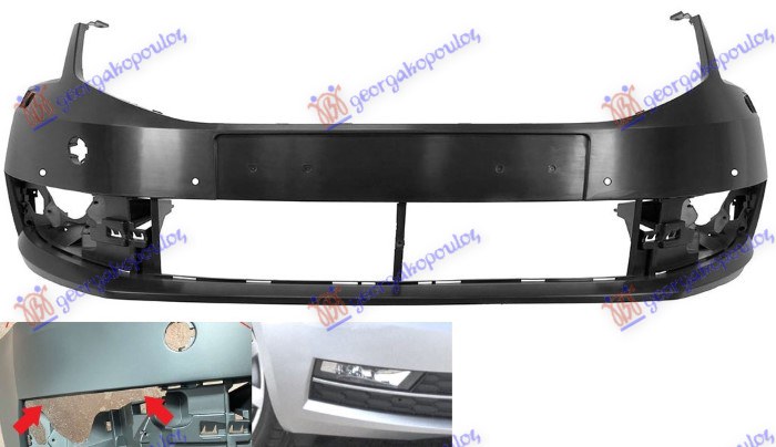 ΠΡΟΦΥΛΑΚΤΗΡΑΣ ΕΜΠΡΟΣ ΒΑΦΟΜΕΝΟΣ (ΜΕ ΤΡΥΠΕΣ ΓΙΑ ΠΡΟΒΟΛΕΙΣ) (ΜΕ 4 PDC & ΠΙΤΣΙΛΙΣΤΗΡΙΑ) (ΜΕ ΣΗΜΑΔΙΑ ΚΟΠΗΣ ΓΙΑ 2 PDC) (Α ΠΟΙΟΤΗTA)