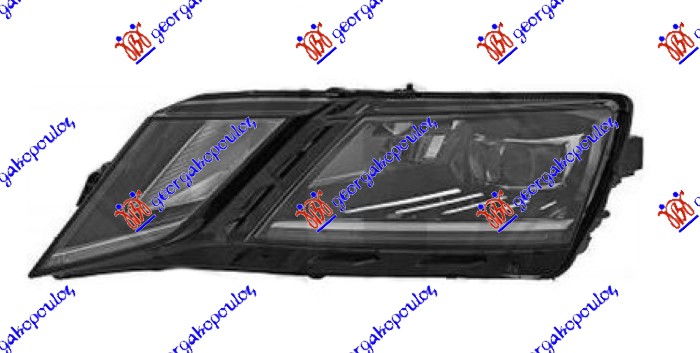 ΦΑΝΟΣ ΕΜΠΡΟΣ FULL LED ΕΞΥΠΝΟ (TYC) ΑΡ