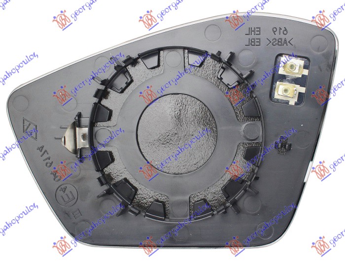 ΚΡΥΣΤΑΛΛΟ ΚΑΘΡΕΦΤΗ ΘΕΡΜΑΙΝΟΜΕΝΟ (CONVEX GLASS) ΔΕΞ