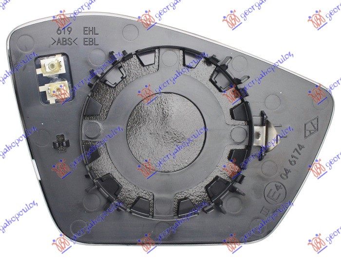 ΚΡΥΣΤΑΛΛΟ ΚΑΘΡΕΦΤΗ ΘΕΡΜΑΙΝΟΜΕΝΟ (CONVEX GLASS) ΑΡ