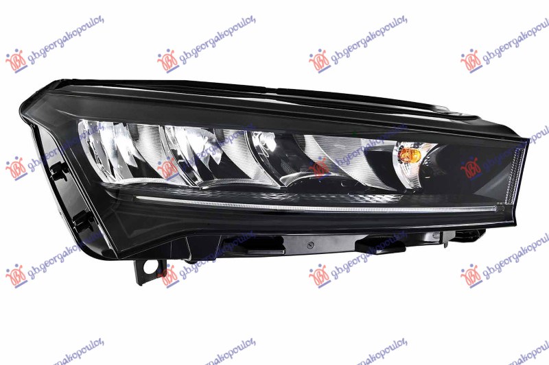 ΦΑΝΟΣ ΕΜΠΡΟΣ (LED/WY21W) ΜΕ ΦΩΣ ΗΜΕΡΑΣ LED (HELLA) ΔΕΞ