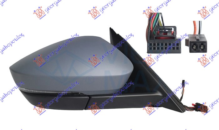 ΚΑΘΡΕΦΤΗΣ ΗΛΕΚΤ. ΘΕΡΜΑΙΝ. ΗΛ.ΑΝΑΚΛ. ΒΑΦΟΜ. ΜΕ ΜΝΗΜΗ (ΜΕ ΚΑΛΩΔΙΟ ΑΥΤ.ΣΚΙΑΣΗ) ΜΕ ΦΛΑΣ & ΦΩΣ ΑΣΦ. & SIDE ASSIST) (15+2pin) (Α ΠΟΙΟΤ ΔΕΞ