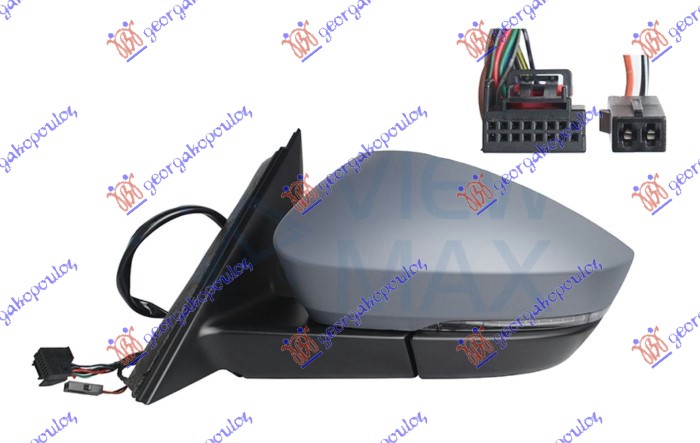 ΚΑΘΡΕΦΤΗΣ ΗΛΕΚΤ. ΘΕΡΜΑΙΝ. ΗΛ.ΑΝΑΚΛ. ΒΑΦΟΜ. ΜΕ ΜΝΗΜΗ (ΜΕ ΚΑΛΩΔΙΟ ΑΥΤ.ΣΚΙΑΣΗ) (ΜΕ ΦΛΑΣ & ΦΩΣ ΑΣΦ. & SIDE ASSIST) (15+2pin) (Α ΠΟΙΟ ΑΡ