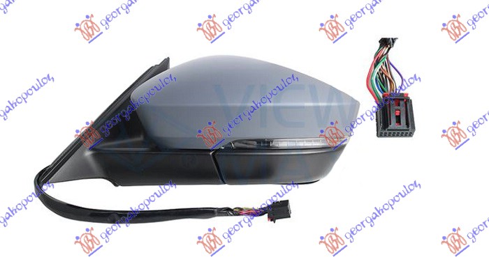 ΚΑΘΡΕΦΤΗΣ ΗΛΕΚΤ. ΘΕΡΜΑΙΝ. ΗΛ.ΑΝΑΚΛ. ΒΑΦΟΜ. (ΜΕ ΦΛΑΣ & ΦΩΣ ΑΣΦ.) (9pin) (Α ΠΟΙΟΤΗΤΑ) (CONVEX GLASS) ΑΡ