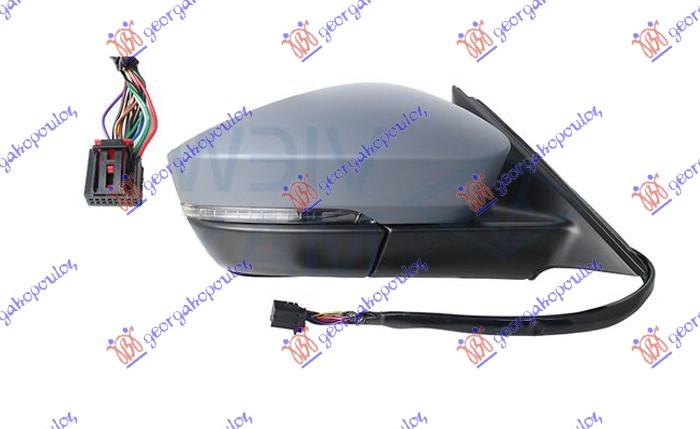 ΚΑΘΡΕΦΤΗΣ ΗΛΕΚΤ. ΘΕΡΜΑΙΝ. ΗΛ.ΑΝΑΚΛ. ΒΑΦΟΜ. ΜΕ ΜΝΗΜΗ / (ΜΕ ΚΑΛΩΔΙΟ ΑΥΤ.ΣΚΙΑΣΗ) (ΜΕ ΦΛΑΣ & ΦΩΣ ΑΣΦ.) (15pin) (Α ΠΟΙΟΤΗΤΑ) (CONVEX ΔΕΞ