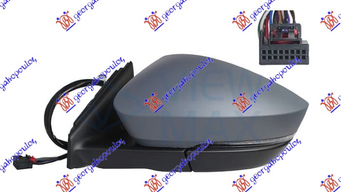 ΚΑΘΡΕΦΤΗΣ ΗΛΕΚΤ. ΘΕΡΜΑΙΝ. ΗΛ.ΑΝΑΚΛ. ΒΑΦΟΜ. ΜΕ ΜΝΗΜΗ & ΜΕ ΑΥΤ.ΣΚΙΑΣΗ (ΜΕ ΦΛΑΣ & ΦΩΣ ΑΣΦ.) (15pin) (Α ΠΟΙΟΤΗΤΑ) (CONVEX GLAS ΑΡ