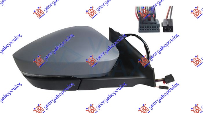 ΚΑΘΡΕΦΤΗΣ ΗΛΕΚΤ. ΘΕΡΜΑΙΝ. ΗΛ.ΑΝΑΚΛ. ΒΑΦΟΜ. ΜΕ ΑΥΤ.ΣΚΙΑΣΗ (ΜΕ ΦΛΑΣ & ΦΩΣ ΑΣΦ.& BLIS) (11+2pin) (Α ΠΟΙΟΤΗΤΑ) (CONVEX GLAS ΔΕΞ