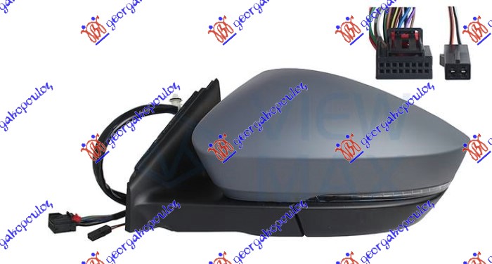 ΚΑΘΡΕΦΤΗΣ ΗΛΕΚΤ. ΘΕΡΜΑΙΝ. ΗΛ.ΑΝΑΚΛ. ΒΑΦΟΜ. ΜΕ ΜΝΗΜΗ & ΜΕ ΑΥΤ.ΣΚΙΑΣΗ (ΜΕ ΦΛΑΣ & ΦΩΣ ΑΣΦΑΛ. & SIDE ASSIST) (15+2pin) (Α ΠΟΙΟΤΗΤΑ) ΑΡ