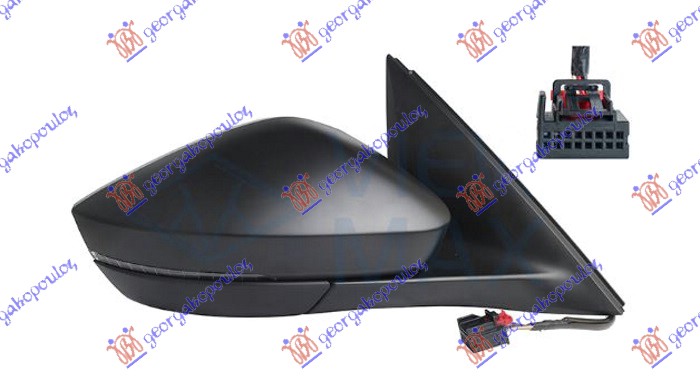 ΚΑΘΡΕΦΤΗΣ ΗΛΕΚΤΡΙΚΟΣ ΘΕΡΜΑΙΝΟΜΕΝΟΣ (ΜΕ ΦΛΑΣ) (Α ΠΟΙΟΤΗΤΑ) (CONVEX GLASS) ΔΕΞ