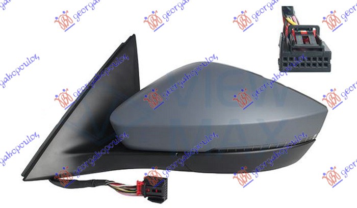 ΚΑΘΡΕΦΤΗΣ ΗΛΕΚΤΡΙΚΟΣ ΘΕΡΜΑΙΝΟΜΕΝΟΣ ΗΛΕΚΤΡΙΚΑ ΑΝΑΚΛΙΝΟΜΕΝΟΣ ΒΑΦΟΜΕΝΟΣ (ΜΕ ΦΛΑΣ) (Α ΠΟΙΟΤΗΤΑ) (CONVEX GLASS) ΑΡ