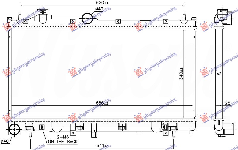 ΨΥΓΕΙΟ 2.0 TURBO ΒΕΝΖΙΝΗ (340x690x26)