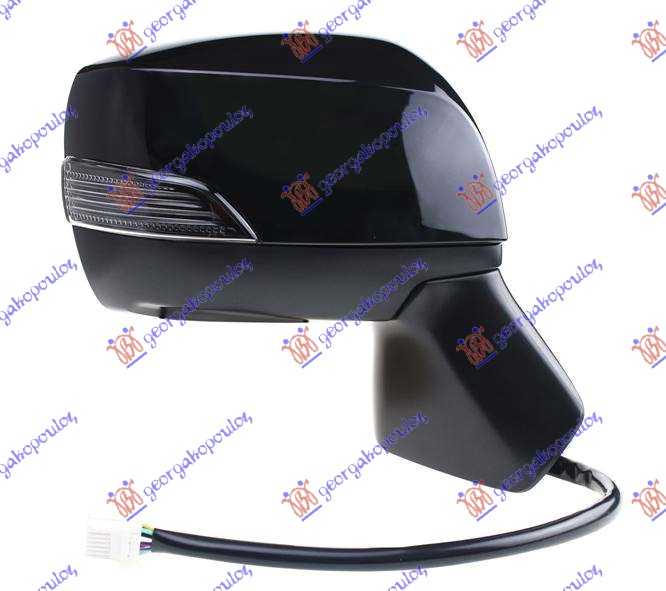 ΚΑΘΡΕΦΤΗΣ ΗΛΕΚΤΡΙΚΟΣ ΘΕΡΜΑΙΝΟΜΕΝΟΣ ΗΛΕΚΤΡΙΚΑ ΑΝΑΚΛΙΝΟΜΕΝΟΣ ΒΑΦΟΜΕΝΟΣ (ΜΕ ΦΛΑΣ) (CONVEX GLASS) ΔΕΞ