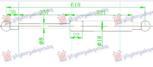 ΑΜΟΡΤΙΣΕΡ ΜΠΑΓΚΑΖ S.W. (618L-298N)