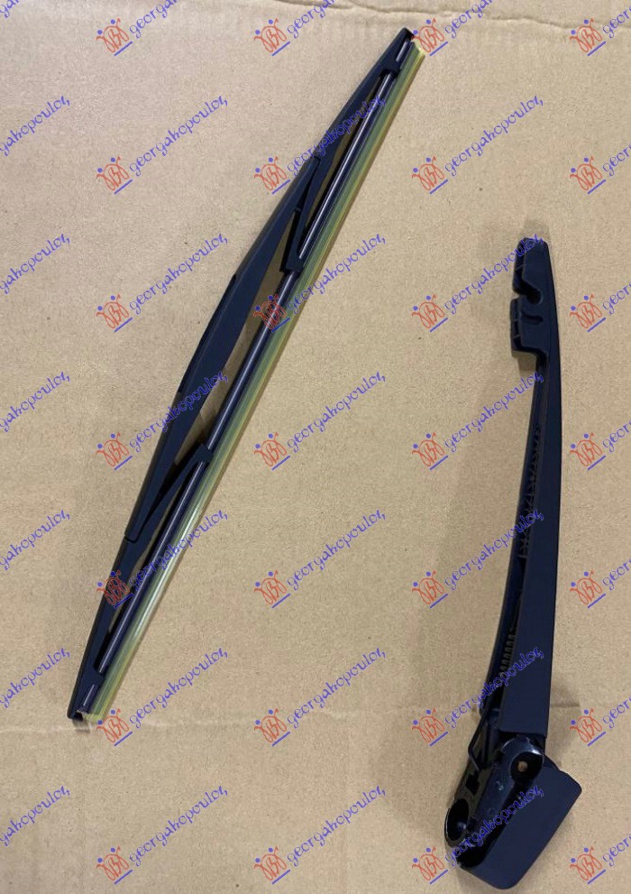 ΥΑΛΟΚΑΘΑΡΙΣΤΗΡΑΣ ΠΙΣΩ ΜΕ ΜΠΡΑΤΣΟ  350mm