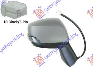 ΚΑΘΡΕΦΤΗΣ ΗΛΕΚΤΡΙΚΟΣ ΘΕΡΜΑΙΝΟΜΕΝΟΣ ΒΑΦΟΜΕΝΟΣ (ΜΕ ΦΛΑΣ) ΔΕΞ