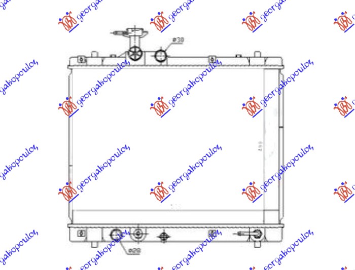 ΨΥΓΕΙΟ 1.2 ΒΕΝΖΙΝΗ - 1.3 DDiS ΠΕΤΡΕΛΑΙΟ ΑΥΤΟΜΑΤΟ (400x530x16) (ΟΥΓΓΑΡΙΑΣ) (KOYO)