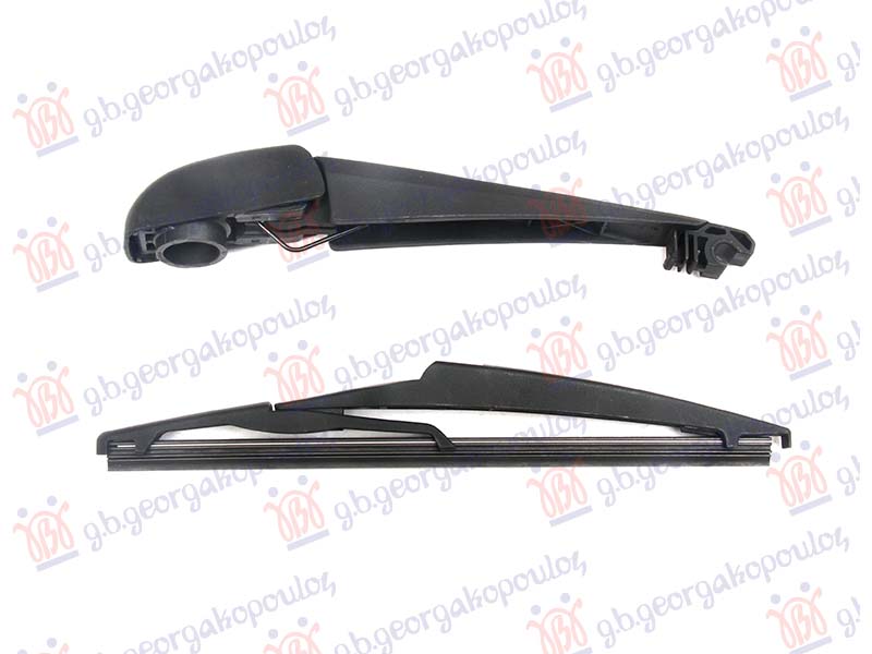 ΥΑΛΟΚΑΘΑΡΙΣΤΗΡΑΣ ΠΙΣΩ ΜΕ ΜΠΡΑΤΣΟ 400mm