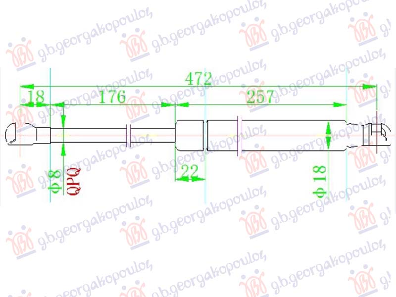ΑΜΟΡΤΙΣΕΡ ΜΠΑΓΚΑΖ (472L-400N)