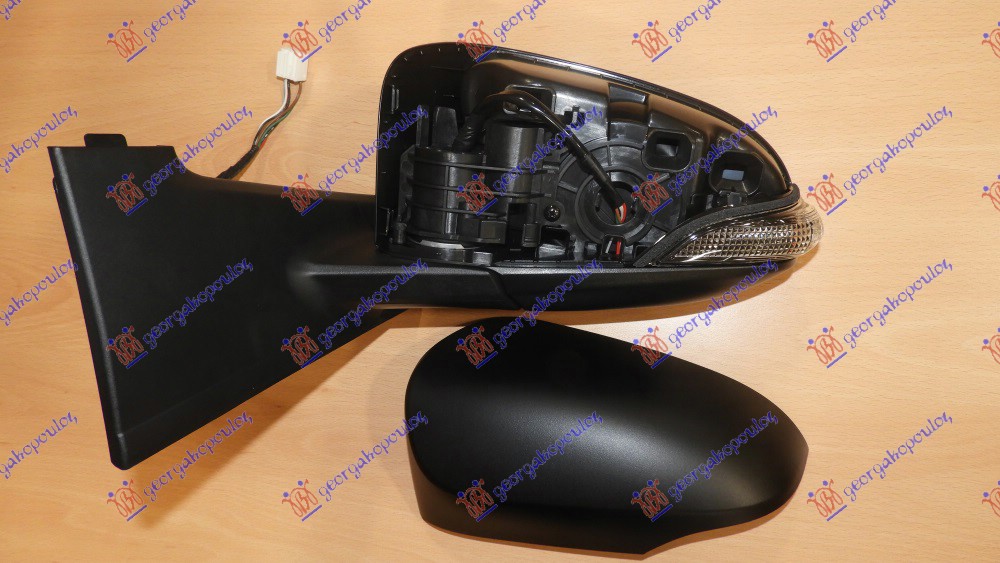 ΚΑΘΡΕΦΤΗΣ ΗΛΕΚΤΡΙΚΟΣ ΘΕΡΜΑΙΝΟΜΕΝΟΣ ΒΑΦΟΜΕΝΟΣ (ΜΕ ΦΛΑΣ) (7 PIN) (Α ΠΟΙΟΤΗΤΑ) (CONVEX GLASS) ΑΡ