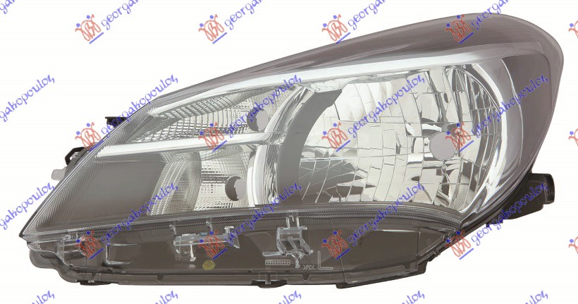 ΦΑΝΟΣ ΕΜΠΡΟΣ ΗΛΕΚΤΡΙΚΟΣ (H4) (Ε) (TYC) ΑΡ