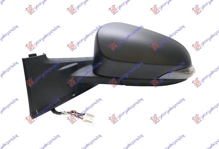 ΚΑΘΡΕΦΤΗΣ ΗΛΕΚΤΡΙΚΟΣ ΘΕΡΜΑΙΝΟΜΕΝΟΣ ΒΑΦΟΜΕΝΟΣ (ΜΕ ΦΛΑΣ) (7 PIN) (Α ΠΟΙΟΤΗΤΑ) (CONVEX GLASS) ΑΡ