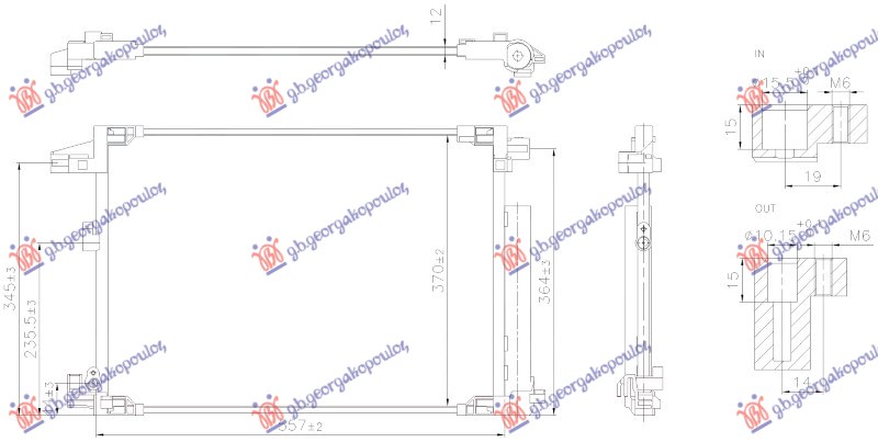 ΨΥΓΕΙΟ A/C 1.0-1.5 BENZINH (557x370) (KOYO)