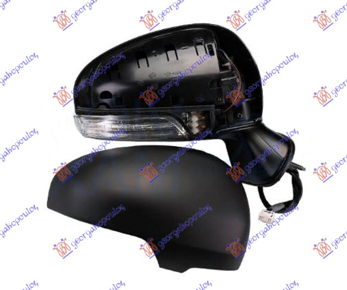 ΚΑΘΡΕΦΤΗΣ ΗΛΕΚΤΡΙΚΟΣ ΘΕΡΜΑΙΝΟΜΕΝΟΣ ΒΑΦΟΜΕΝΟΣ (ΜΕ ΦΛΑΣ) (Α ΠΟΙΟΤΗΤΑ) (CONVEX GLASS) ΔΕΞ