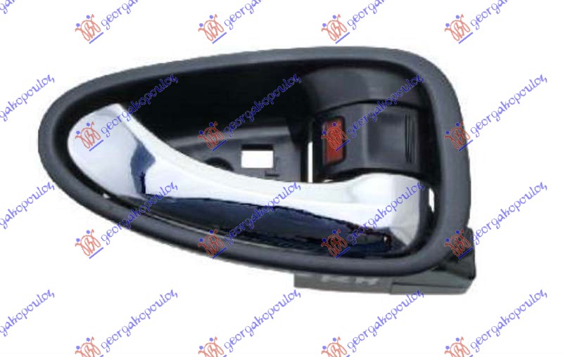 ΧΕΡΟΥΛΙ ΠΟΡΤΑΣ ΕΜΠΡΟΣ-ΠΙΣΩ ΕΣΩ ΧΡΩΜΙΟ/ΜΑΥΡΟ ΔΕΞ