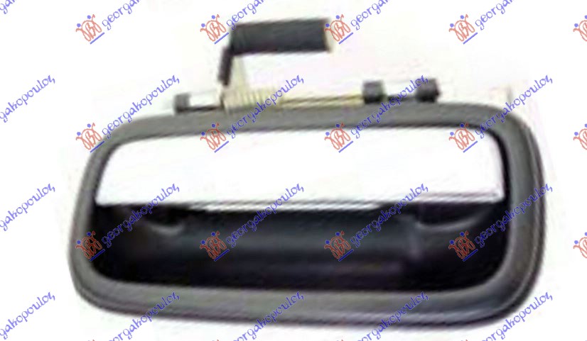 ΧΕΡΟΥΛΙ ΠΟΡΤΑΣ ΠΙΣΩ ΕΞΩ ΧΡΩΜΙΟ/ΜΑΥΡΟ ΔΕΞ