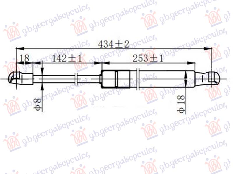 ΑΜΟΡΤΙΣΕΡ ΠΙΣΩ ΠΑΡΜΠΡΙΖ (431L-120N)