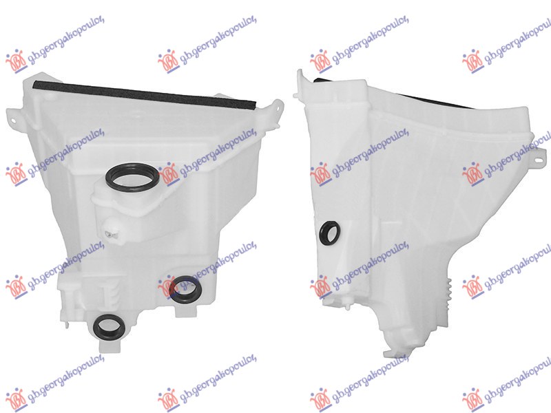 ΔΟΧΕΙΟ ΝΕΡΟΥ ΥΑΛΟΚΑΘΑΡΙΣΤΗΡΩΝ (ΜΕ ΘΕΣΗ ΓΙΑ 2 ΜΟΤΕΡ & ΠΙΤΣΙΛΙΣΤΗΡΙΑ ΦΑΝΩΝ)