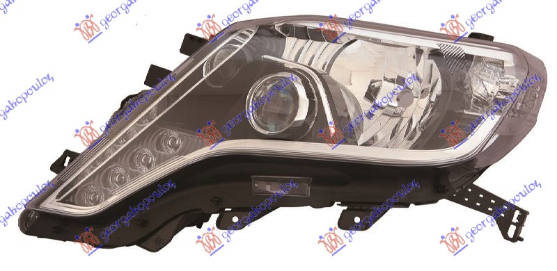 ΦΑΝΟΣ ΕΜΠΡΟΣ ΗΛΕΚΤΡΙΚΟΣ (HB3) ΜΕ ΦΩΣ ΗΜΕΡΑΣ LED (Ε) (TYC) ΑΡ