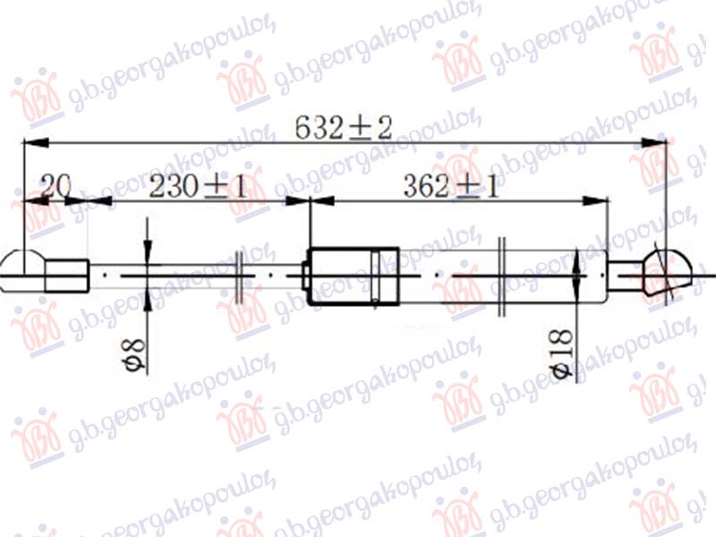 ΑΜΟΡΤΙΣΕΡ ΜΠΑΓΚΑΖ (632L-280N)