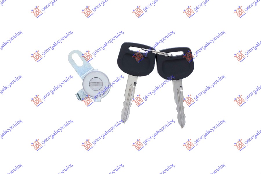 ΑΦΑΛΟΣ ΠΟΡΤΑΣ ΚΑΡΟΤΣΑΣ ΚΟΜΠΛΕ ΜΕ 2 ΚΛΕΙΔΙΑ