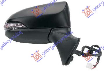 ΚΑΘΡΕΦΤΗΣ ΗΛΕΚΤΡΙΚΟΣ ΘΕΡΜΑΙΝΟΜΕΝΟΣ ΒΑΦΟΜΕΝΟΣ ΗΛΕΚΤΡΙΚΑ ΑΝΑΚΛΙΝΟΜΕΝΟΣ (ΜΕ ΦΛΑΣ) (Α ΠΟΙΟΤΗΤΑ) (CONVEX GLASS) ΔΕΞ