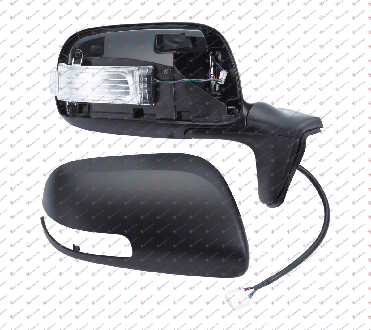 ΚΑΘΡΕΦΤΗΣ ΗΛΕΚΤΡΙΚΟΣ ΘΕΡΜΑΙΝΟΜΕΝΟΣ ΗΛΕΚΤΡΙΚΑ ΑΝΑΚΛΙΝΟΜΕΝΟΣ ΒΑΦΟΜΕΝΟΣ (ΜΕ ΦΛΑΣ) (Α ΠΟΙΟΤΗΤΑ) (ASPHERICAL GLASS) ΔΕΞ