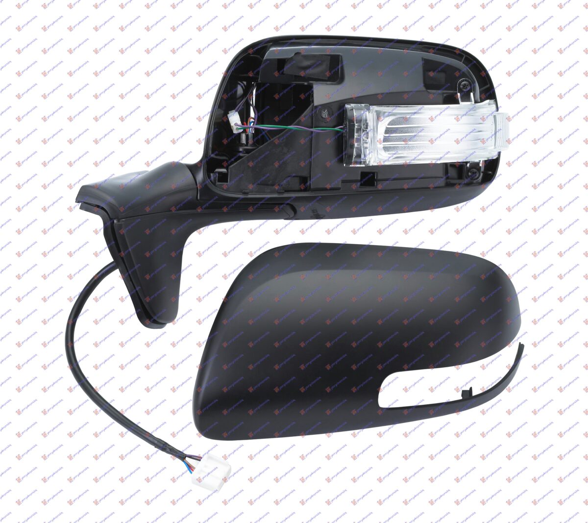 ΚΑΘΡΕΦΤΗΣ ΗΛΕΚΤΡΙΚΟΣ ΗΛΕΚΤΡΙΚΑ ΑΝΑΚΛΙΝΟΜΕΝΟΣ ΒΑΦΟΜΕΝΟΣ (ΜΕ ΦΛΑΣ) (CONVEX GLASS) ΑΡ