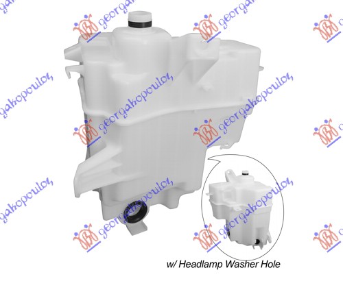 ΔΟΧΕΙΟ ΝΕΡΟΥ ΥΑΛΟΚΑΘΑΡΙΣΤΗΡΩΝ ΜΕ ΠΙΤΣΙΛΙΣΤΗΡΙΑ ΦΑΝΩΝ