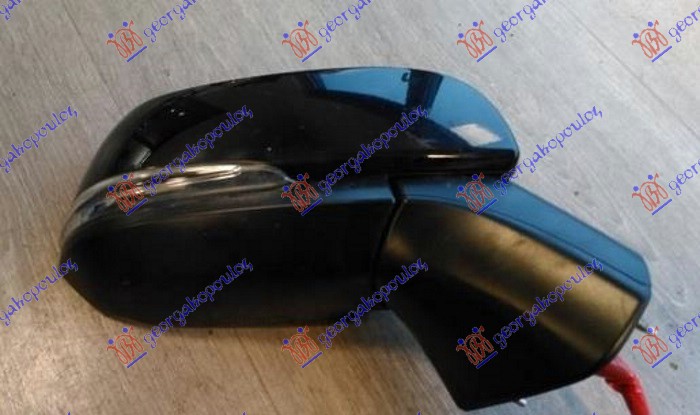 ΚΑΘΡΕΦΤΗΣ ΗΛΕΚΤΡΙΚΟΣ ΘΕΡΜΑΙΝΟΜΕΝΟΣ ΗΛΕΚΤΡΙΚΑ ΑΝΑΚΛΙΝΟΜΕΝΟΣ ΒΑΦΟΜΕΝΟΣ (ΜΕ ΦΛΑΣ) (11H/8P) (CONVEX GLASS) ΔΕΞ