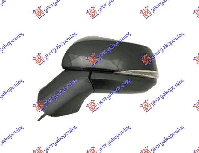 ΚΑΘΡΕΦΤΗΣ ΗΛΕΚΤΡΙΚΟΣ ΘΕΡΜΑΙΝΟΜΕΝΟΣ ΗΛΕΚΤΡΙΚΑ ΑΝΑΚΛΙΝΟΜΕΝΟΣ (ΜΕ ΦΛΑΣ & ΦΩΣ ΑΣΦΑΛΕΙΑΣ & BLIS) (16H/12P) (CONVEX GLASS) ΑΡ