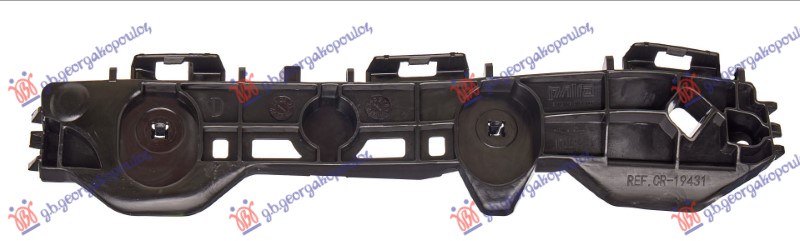 ΒΑΣΗ ΠΡΟΦΥΛΑΚΤΗΡΑ ΠΙΣΩ ΠΛΑΙΝΗ ΠΛΑΣΤΙΚΗ (H/B) ΔΕΞ