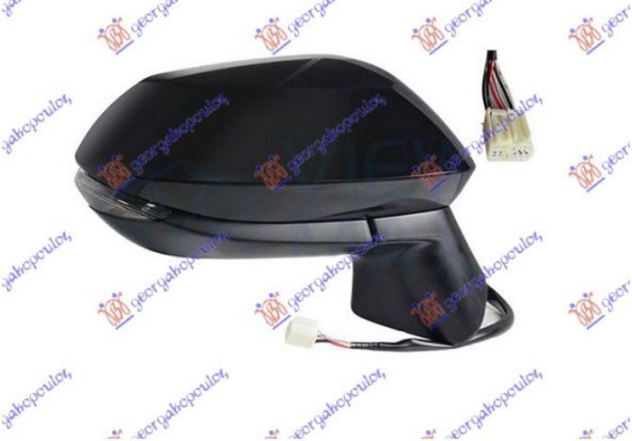 ΚΑΘΡΕΦΤΗΣ ΗΛΕΚΤΡΙΚΟΣ ΘΕΡΜΑΙΝΟΜΕΝΟΣ ΒΑΦΟΜΕΝΟΣ (ΜΕ ΦΛΑΣ) (CONVEX GLASS) ΔΕΞ