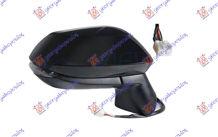 ΚΑΘΡΕΦΤΗΣ ΗΛΕΚΤΡΙΚΟΣ ΘΕΡΜΑΙΝΟΜΕΝΟΣ ΗΛΕΚΤΡΙΚΑ ΑΝΑΚΛΙΝΟΜΕΝΟΣ ΒΑΦΟΜΕΝΟΣ (ΜΕ ΦΛΑΣ & BLIS) (Α ΠΟΙΟΤΗΤΑ) (CONVEX GLASS) ΔΕΞ