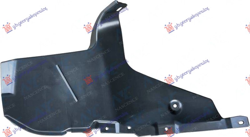 ΘΟΛΟΣ ΠΙΣΩ ΠΛΑΣΤΙΚΟΣ (ΛΑΣΠΩΤΗΡΑΣ) ΔΕΞ